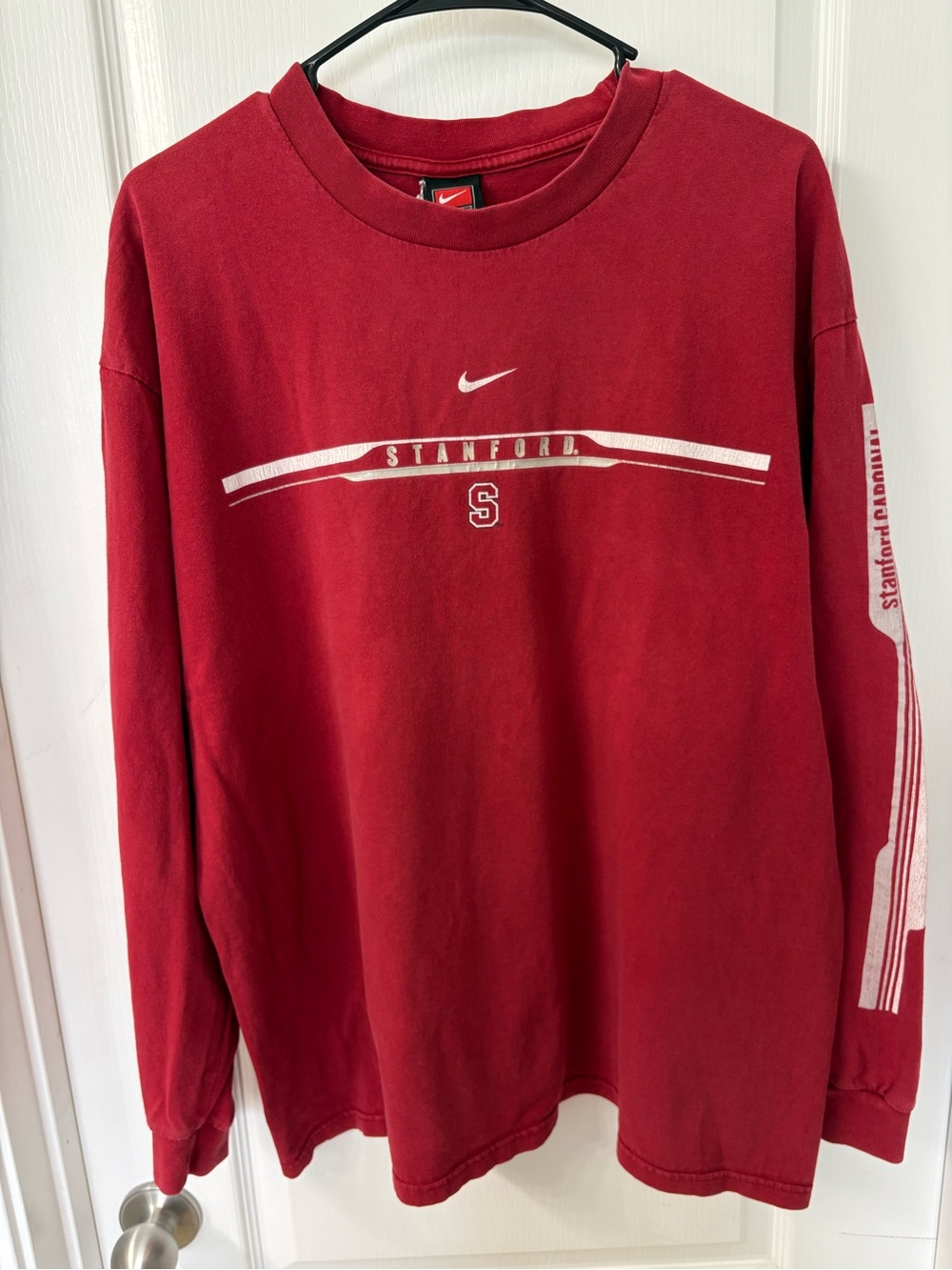 Nike Vintage 2000's Stanford Cardinal Long Sleeve T-Shirt Men's Large
